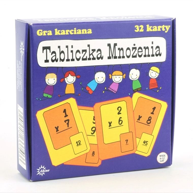 Abino, Tabliczka mnożenia, gra karciana