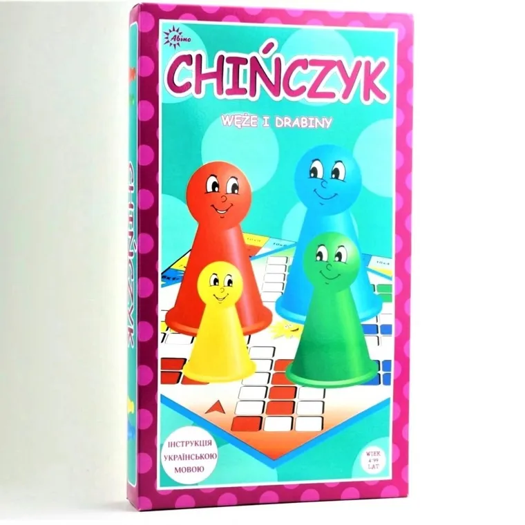 Abino, Węże i Drabiny, chińczyk, gra familijna