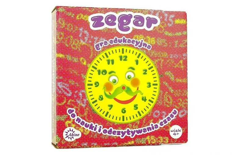 Abino, Zegar do nauki odczytywania czasu, gra edukacyjna