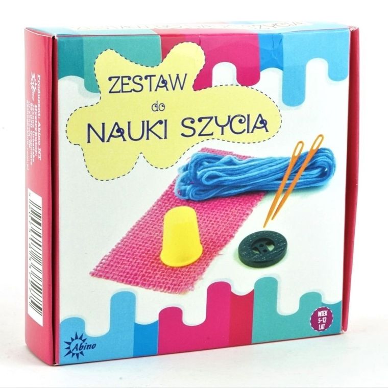 Abino, Zestaw do nauki szycia, zestaw kreatywny