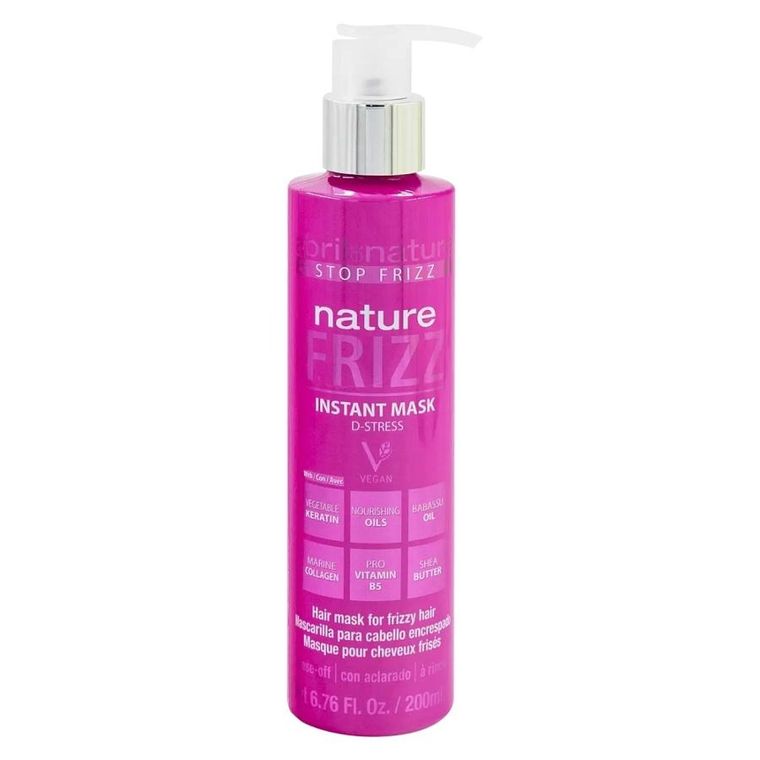 Abril et Nature, Nature Frizz Instant Mask, maska do włosów puszących się, 200 ml
