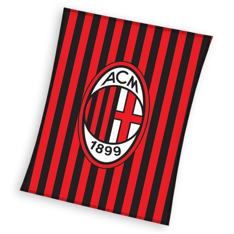AC Milan, koc polarowy, 110-140 cm