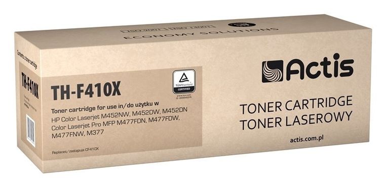 Actis, toner do drukarki, TH-F410X, zamiennik HP 410X CF410X, Standard, 6500 stron, czarny