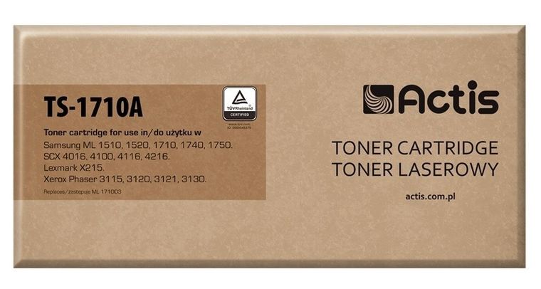 Actis, toner do drukarki, TS-1710A, zamiennik Samsung ML-1710D3, Standard, 3000 stron, czarny