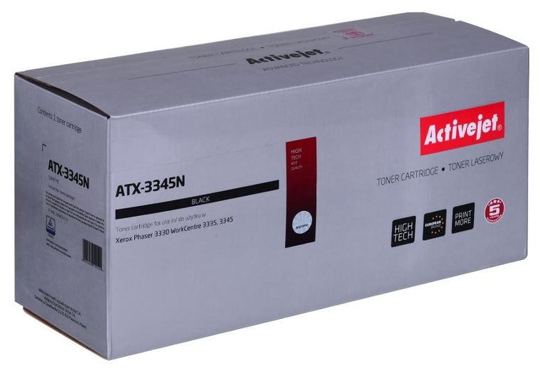 Activejet, toner do drukarki, ATX-3345N, zamiennik Xerox 106R03773, Supreme, 3000 stron, czarny