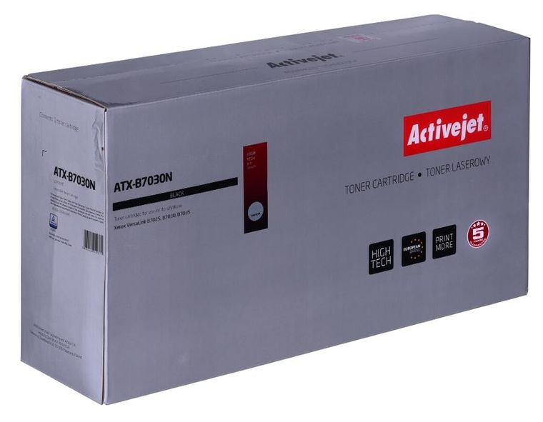 Activejet, toner do drukarki, ATX-B7030N, zamiennik Xerox 106R03395, Supreme, 15000 stron, czarny