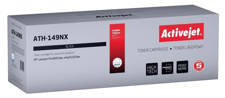 Activejet, toner do drukarki HP 149X W1490X, czarny, ATH-149NX