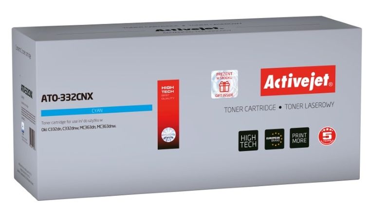 Activejet, toner do drukarki, OKI 46508711, nowy ATO-332CNX