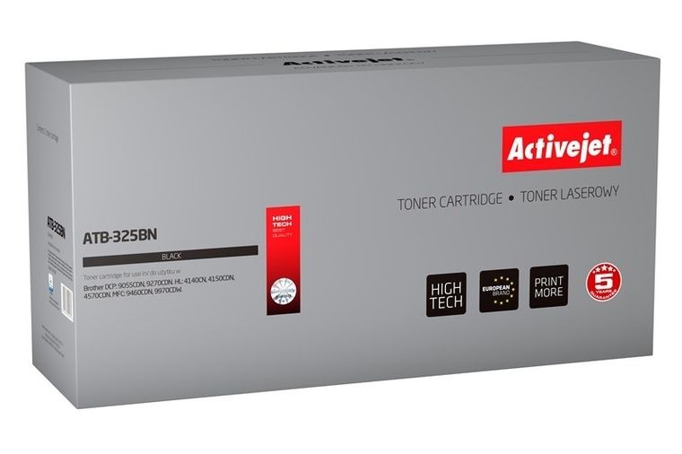 Activejet, toner do drukarki, zamiennik Brother TN-325BK, Supreme, 4000 stron, czarny, ATB-325BN