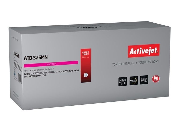 Activejet, toner do drukarki, zamiennik Brother TN-325M, Supreme, 3500 stron, czerwony, ATB-325MN