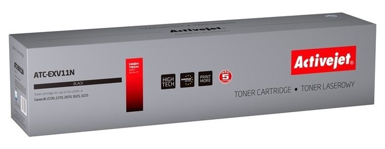 Activejet, toner do drukarki, zamiennik Canon C-EXV11, Supreme, 24000 stron, czarny, ATC-EXV11N