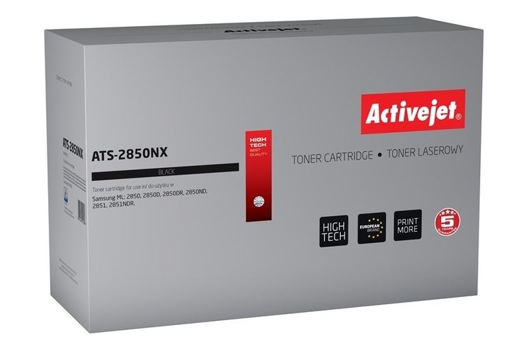 Activejet, toner do drukarki, zamiennik Samsung ML-D2850B, Supreme, 5000 stron, czarny, ATS-2850NX