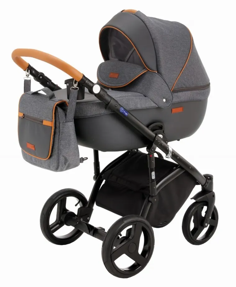 Adamex, Massimo, wózek wielofunkcyjny, V3, grafitowy