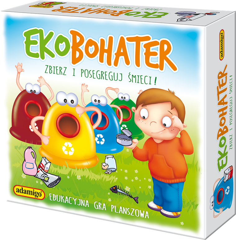 Adamigo, Ekobohater, gra planszowa