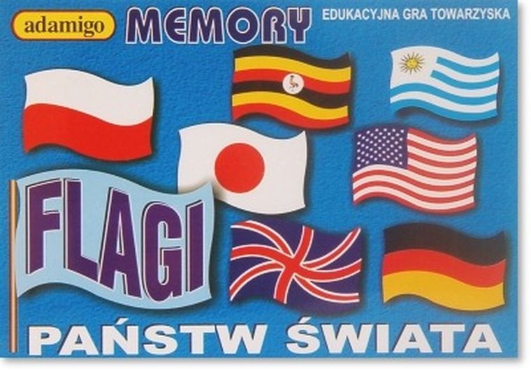 Adamigo, Gra pamięciowa, Memory flagi