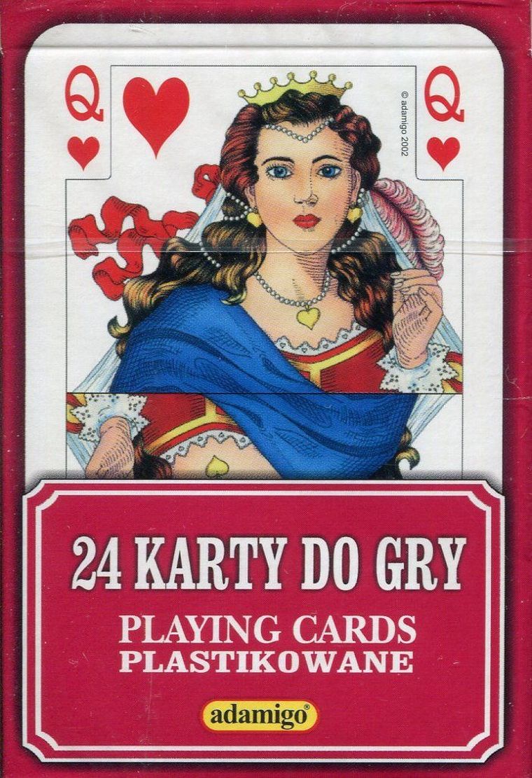 Adamigo, Karty do gry