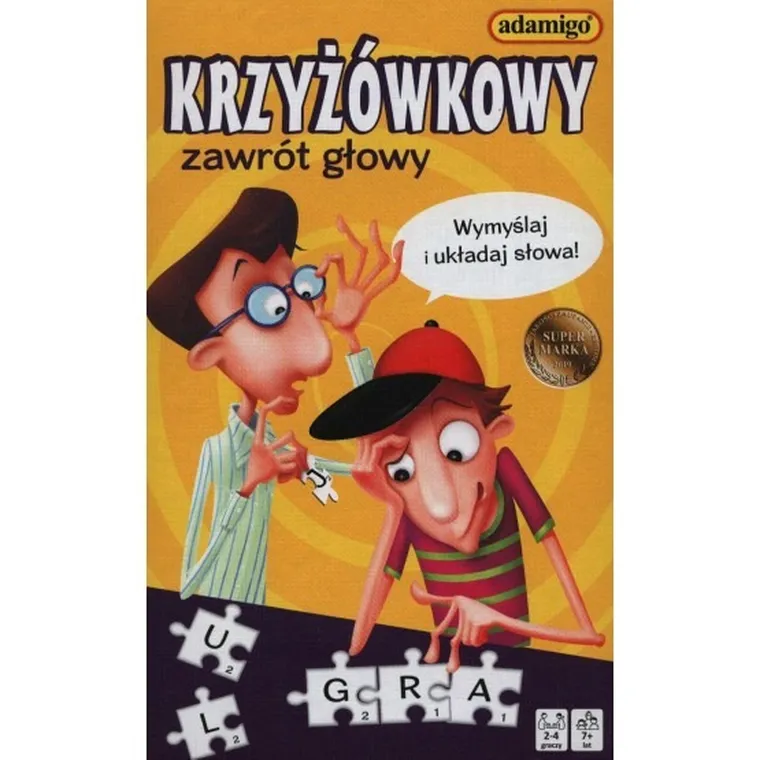 Adamigo, Krzyżówkowy zawrót głowy, układanka puzzlowa