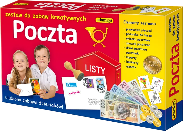 Adamigo, Mała Poczta, gra edukacyjna