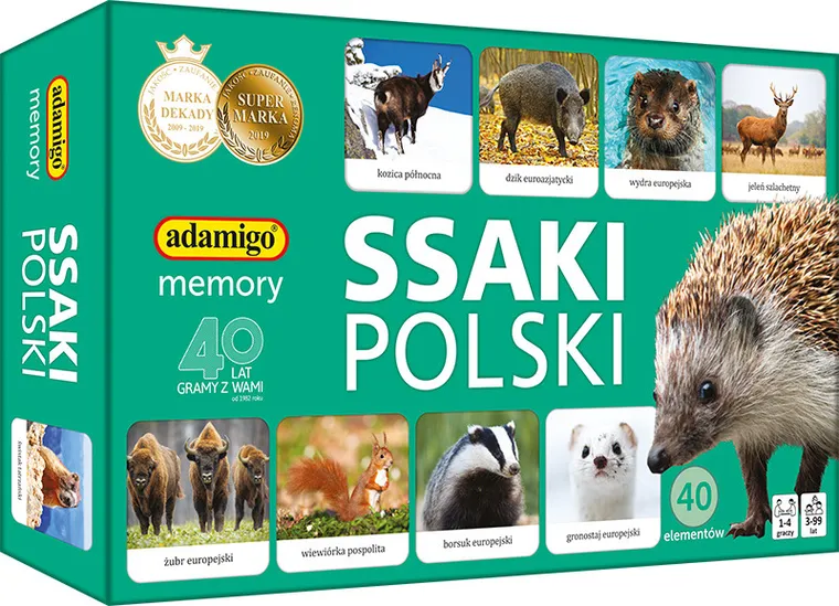 Adamigo, Memory Ssaki Polski, gra pamięciowa