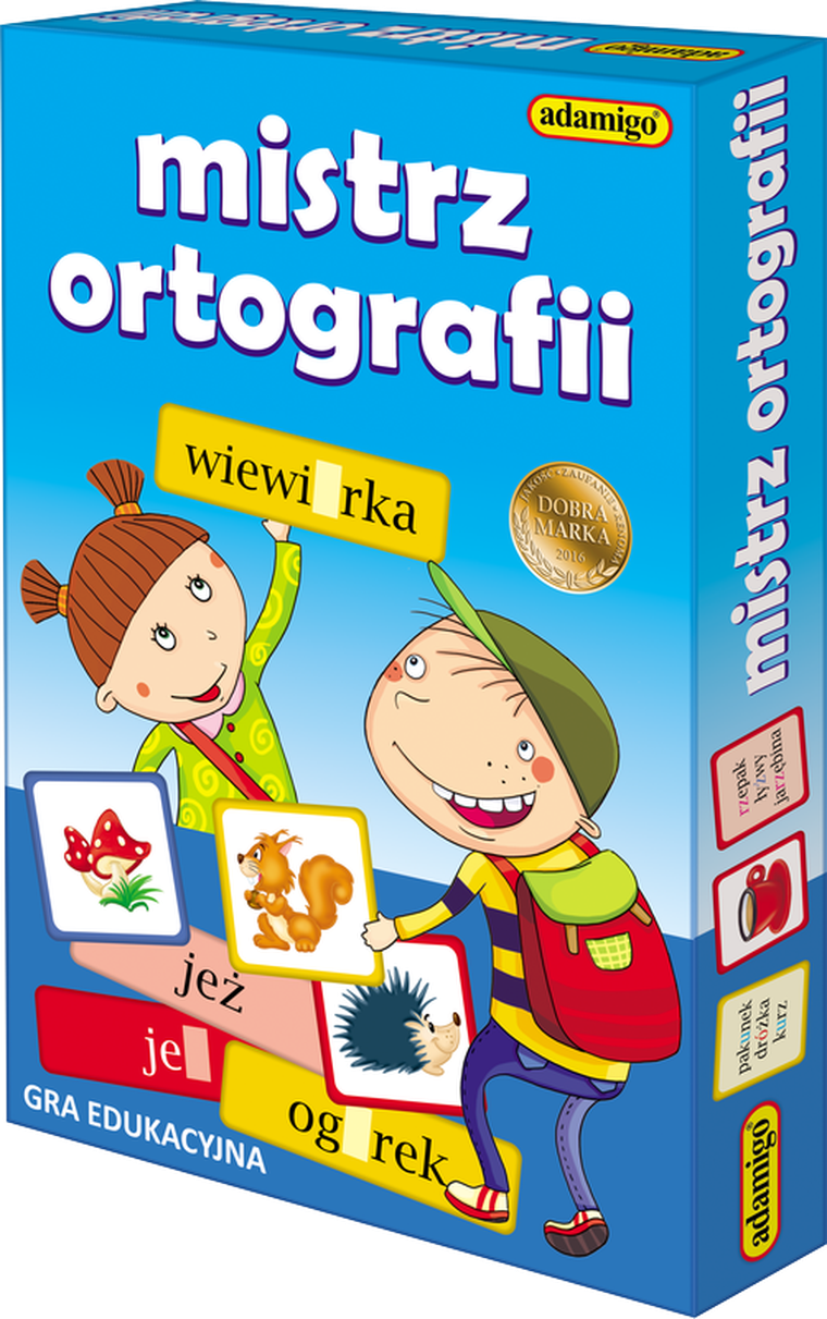 Adamigo, Mistrz ortografii, gra edukacyjna