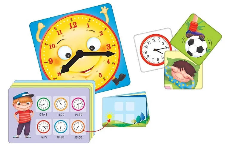 Adamigo, Mój zegar - loteryjka edukacyjna, gra edukacyjna