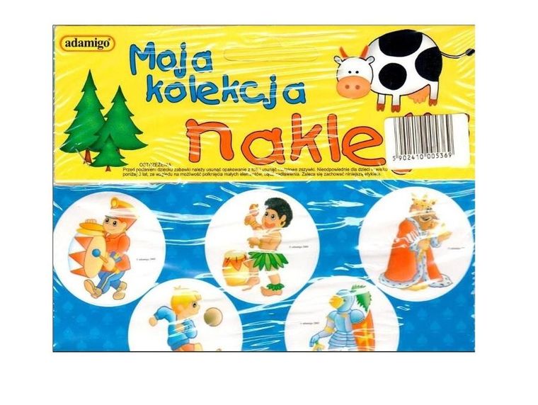 Adamigo, Moja kolekcja, naklejki