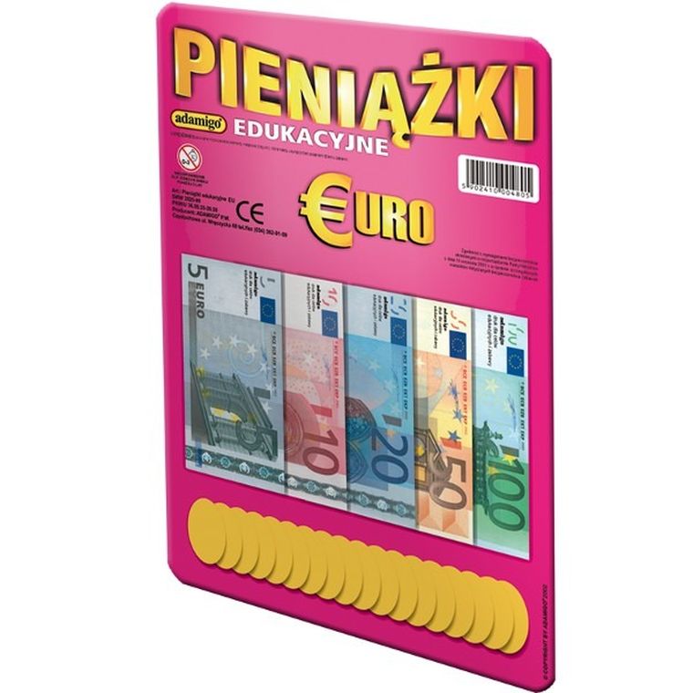 Adamigo, Pieniądze edukacyjne, Euro+bilon, zestaw edukacyjny