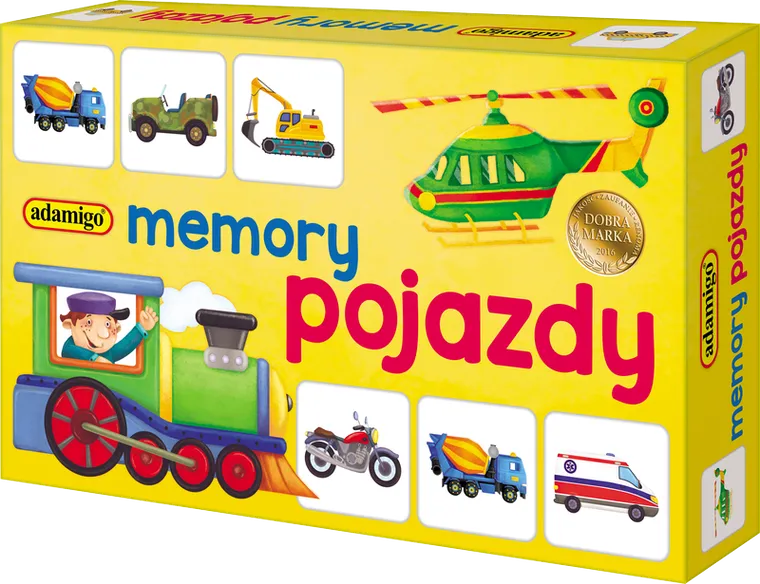 Adamigo, pojazdy, memory mini