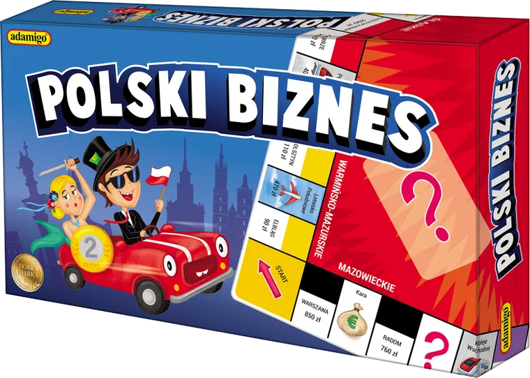 Adamigo, Polski biznes, gra planszowa