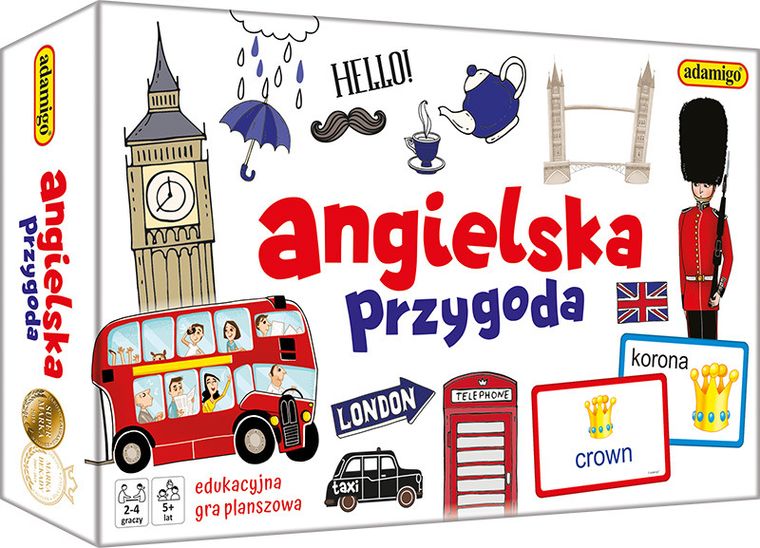 Adamigo, Quiz - Angielska przygoda, gra edukacyjna