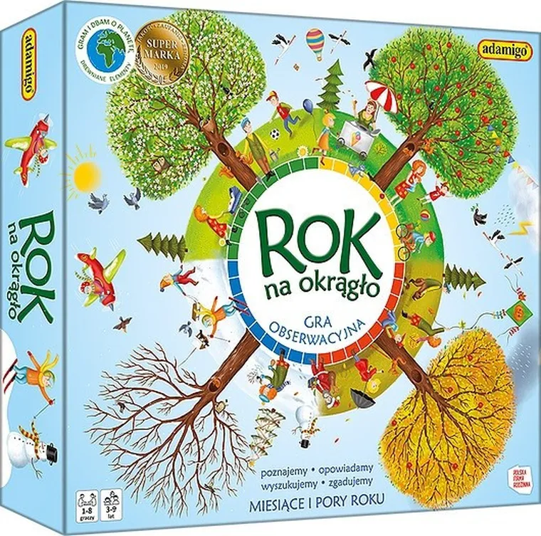 Adamigo, Rok na okrągło, gra edukacyjna