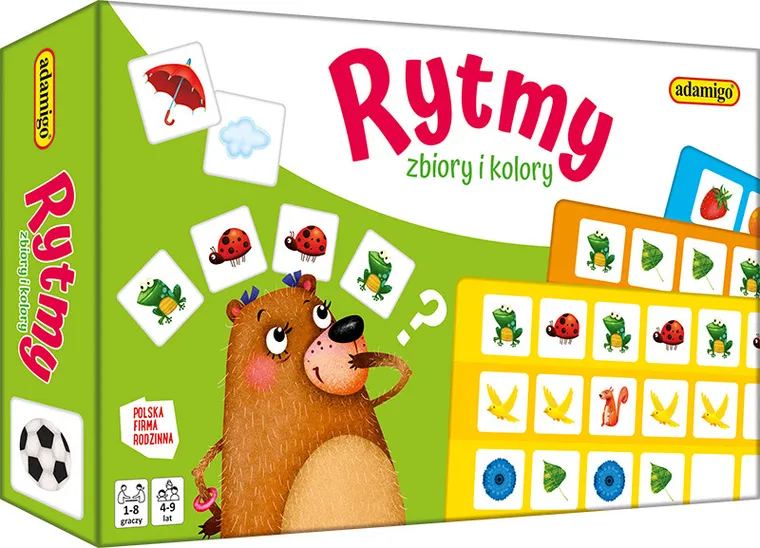 Adamigo, Rytmy zbiory i kolory, gra edukacyjna