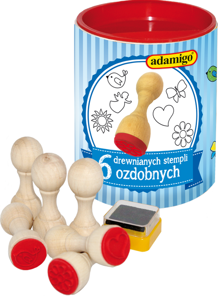 Adamigo, stemple ozdobne