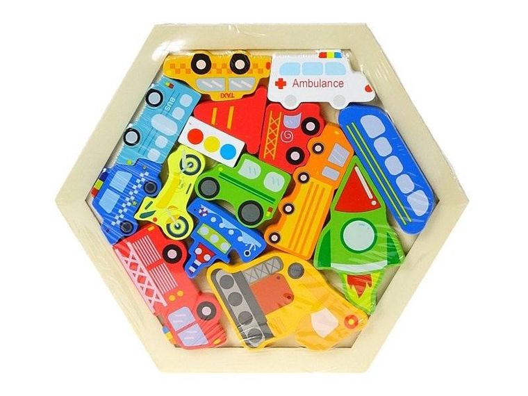 Adar, Ambulance, układanka drewniana puzzle