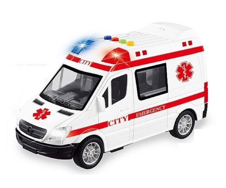 Adar, ambulans z otwieranymi drzwiami, pojazd interaktywny