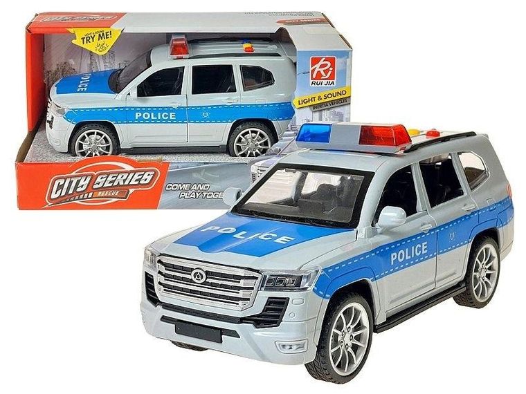 Adar, auto policyjne światło dźwięk