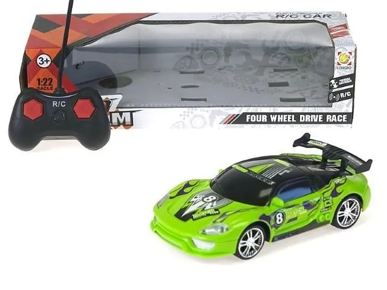 Adar, auto sportowe, pojazd zdalnie sterowany, 1:22, 1 szt.