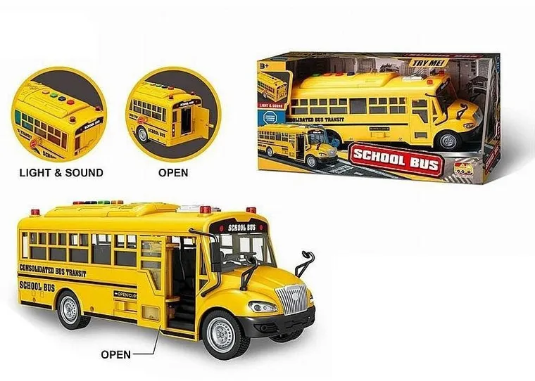 Adar, autobus szkolny, pojazd interaktywny