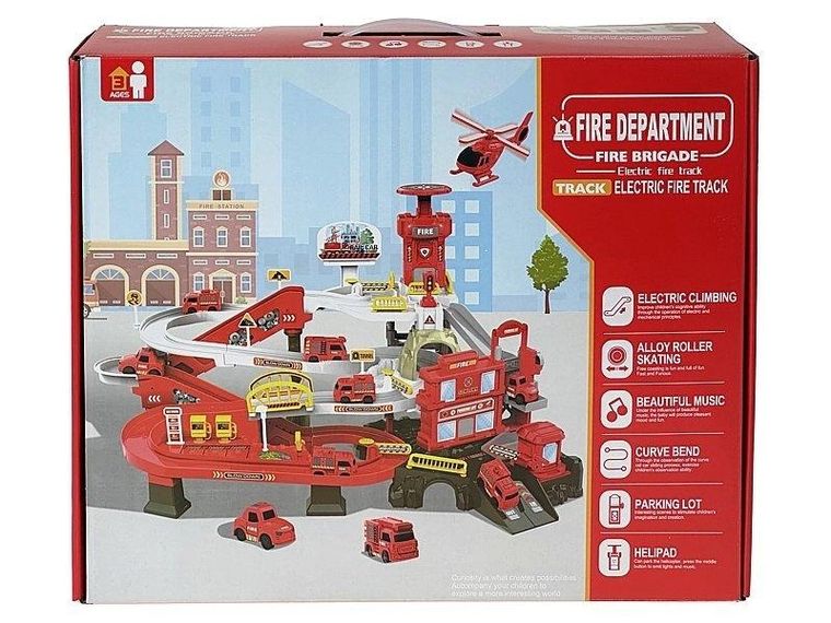 Adar, baza straży pożarnej z pojazdami