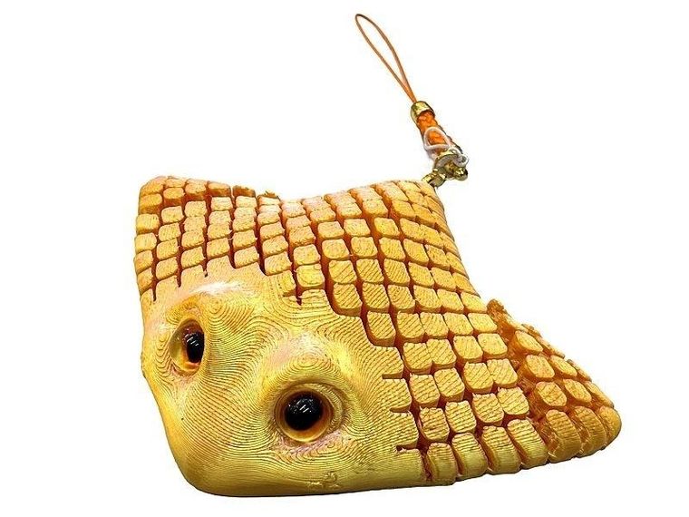 Adar, brelok, 3d płaszczka z zawieszką, 1 szt.