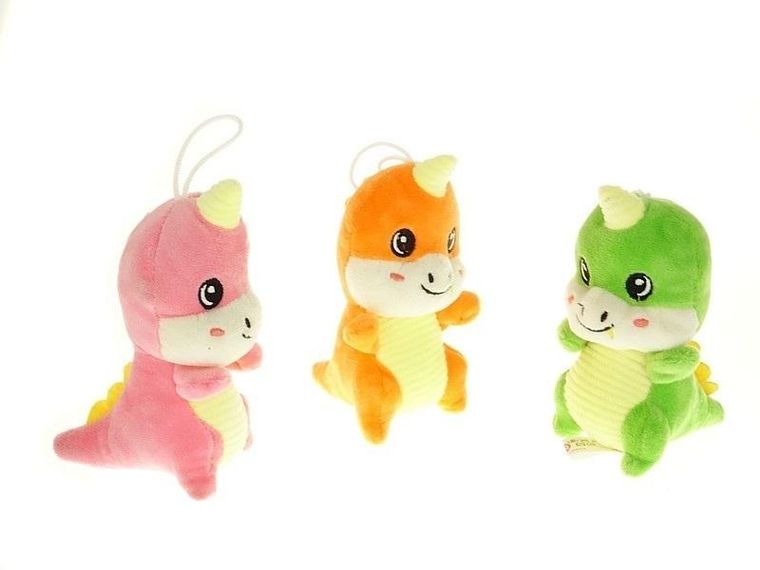 Adar, brelok pluszowy, dinozaur