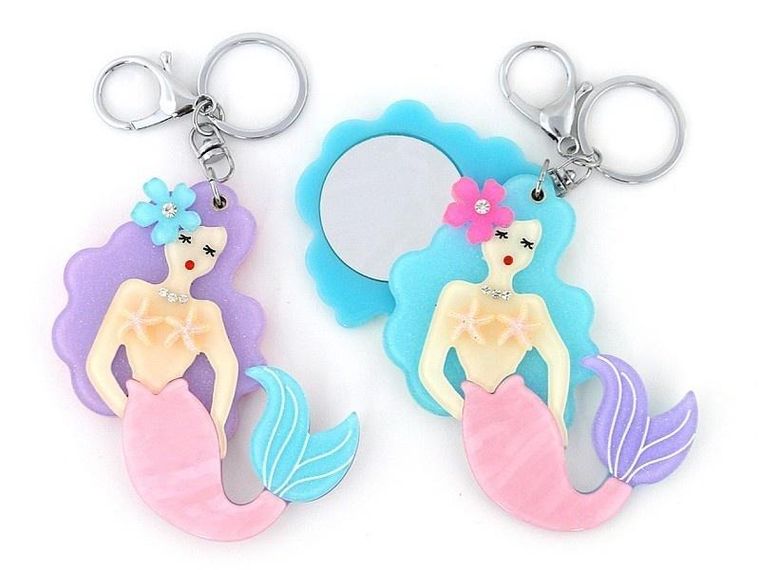 Adar, brelok, syrenka z lusterkiem, 1 szt.