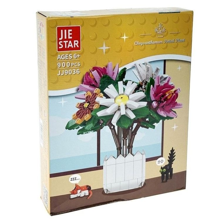 Adar, Chryzantema, klocki, 900 elementów