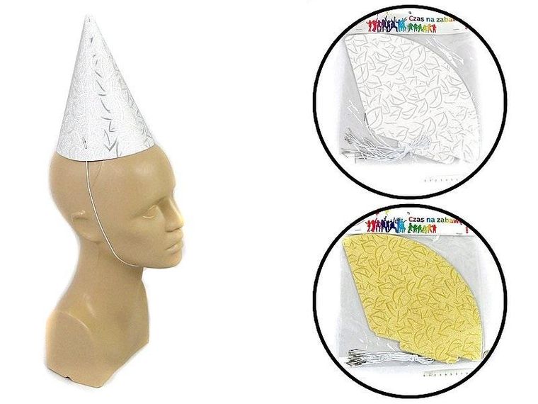 Adar, czapeczki urodzinowe, 10 szt.