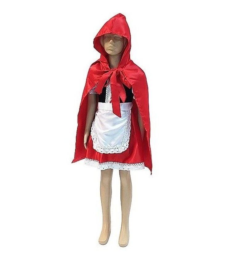 Adar, Czerwony Kapturek, strój dla dzieci, rozmiar 100-110 cm