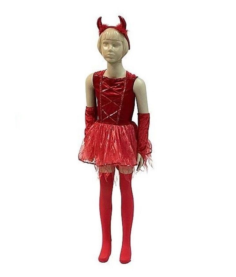 Adar, Diablica, strój dla dzieci, rozmiar 110-120 cm