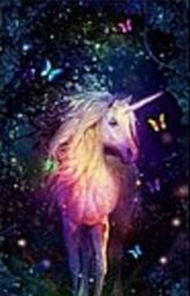 Adar, diamentowa mozaika, jednorożec