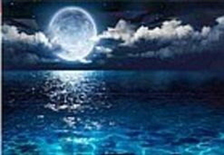 Adar, diamentowa mozaika, księżyc, 30-40 cm