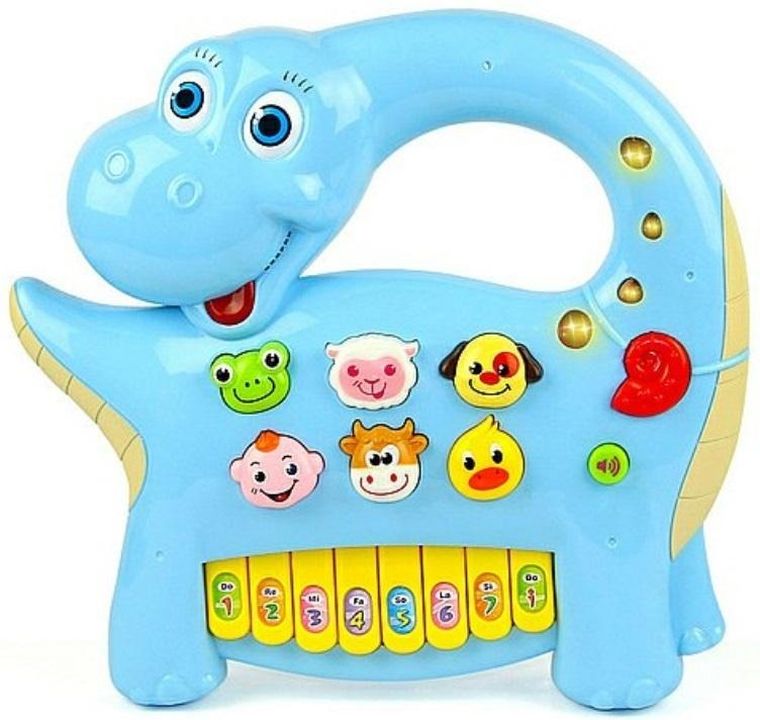 Adar, dinozaur, pianinko