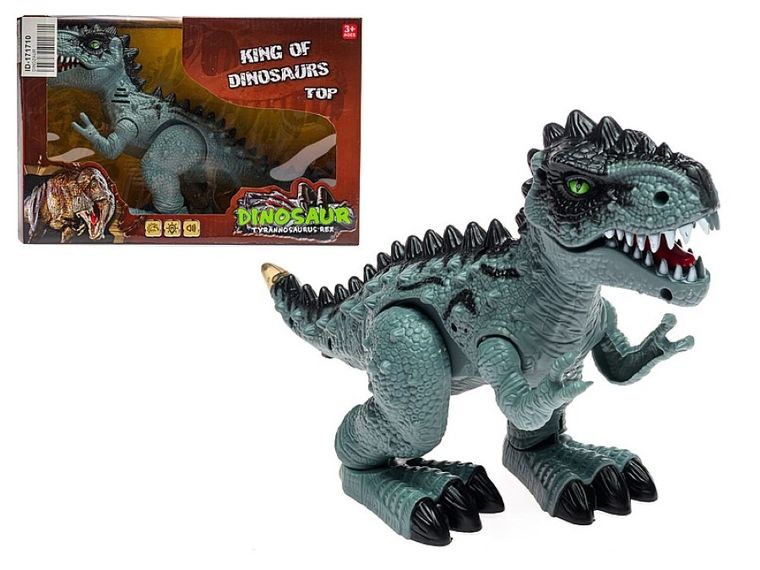 Adar, dinozaur, ruch, światło, dźwięk